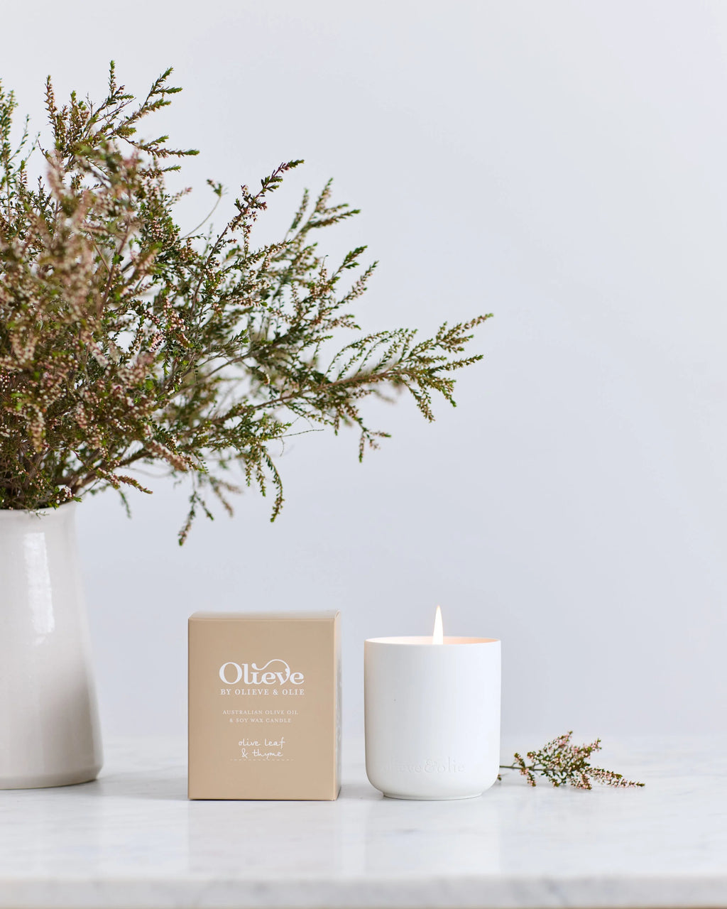 Olive Leaf & Thyme Candle