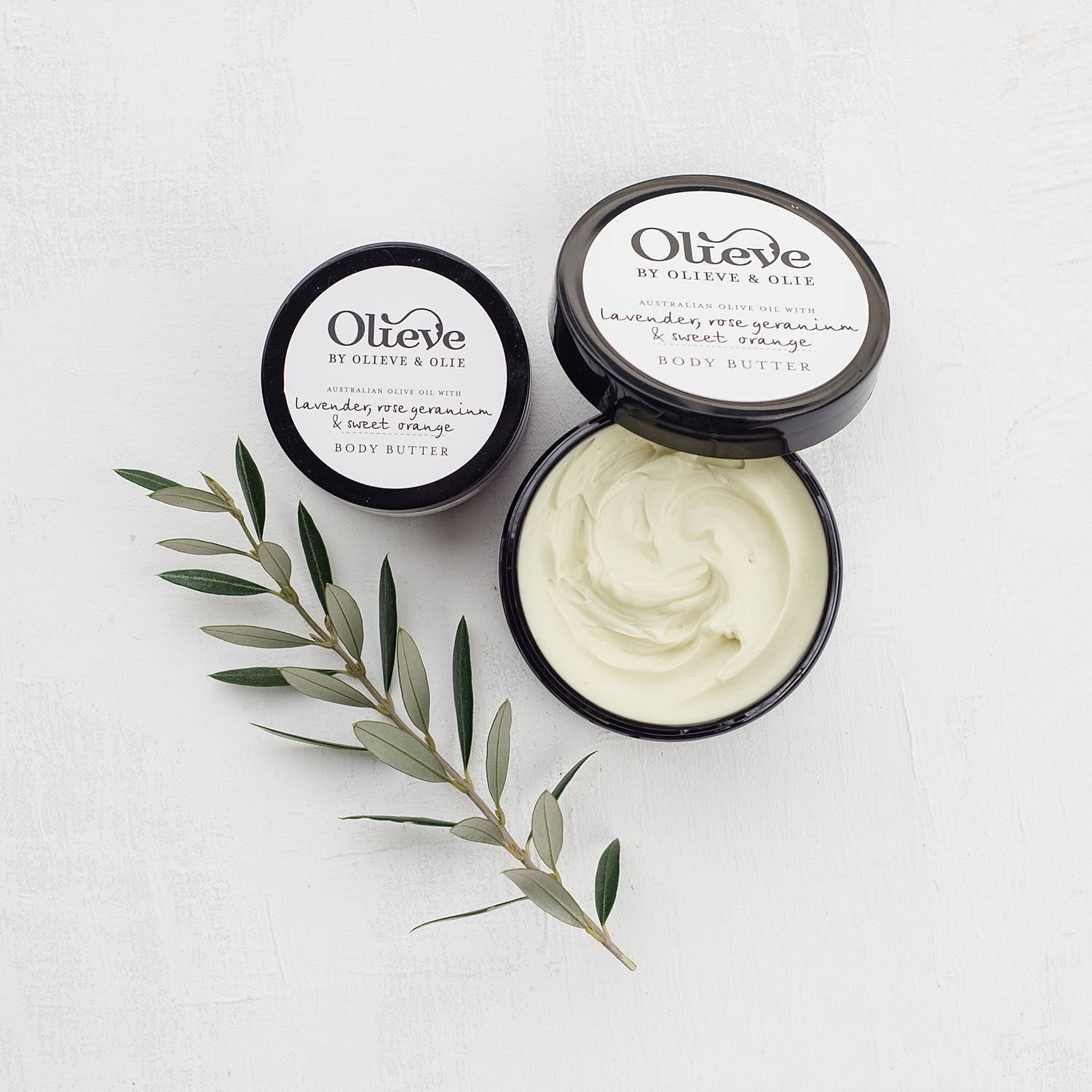 Premium Olive Butter Natural 100% Pure Cold Pressed Organic Skin Hair Body 